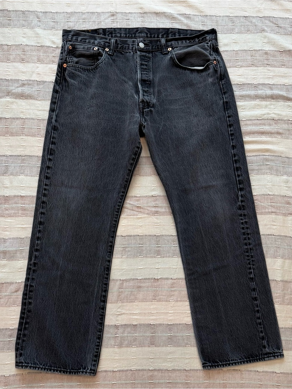 Levi's Black Jeans - Men's Classic Straight-Leg  size 38x30